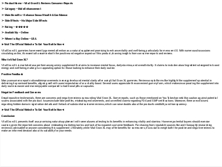 Vital Grow XL Reviews Consumer Reports