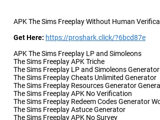 Sims FreePlay Cheats Get unlimited Simoleons and LP