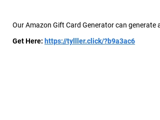 Amazo gift card generator
