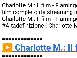 Altadefinizione!! Charlotte M Il film Flamingo Party 2023 streaming ITA film  completo streamingCommunity