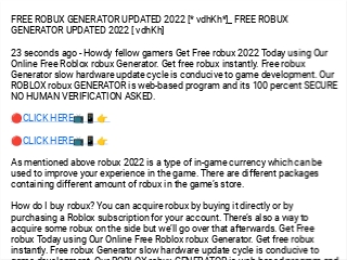 FREE ROBUX GENERATOR UPDATED 2022 [ vdhKh]