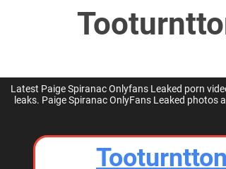 Tooturnttony Onlyfans Leak