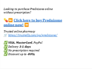 Buy Prednisone Online Without Prescription