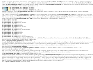 [123Movies] How to Watch ‘My Hero Academia: You're Next’ (Free) Online