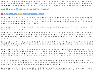 NEW SEX^VIDEOS]!* Minahil Malik Lea𝚔ed Video Viral Pakistani TikTok