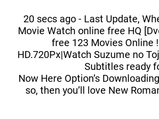2023 Suzume 123movies about anime 