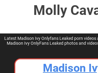 Molly Cavalli Onlyfans Leak