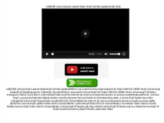 ++[NEW!] Corinna Kopf Leaked Video Viral Full Files Updated (No.564)