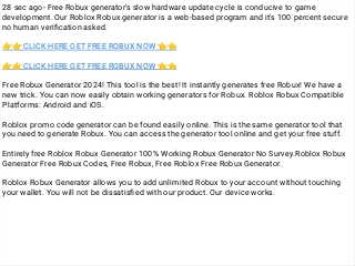 Latest) Free Robux  Free Robux Generator $Instant$ Free Robux Codes No  Survey