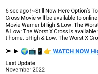 Watch High & Low The Worst