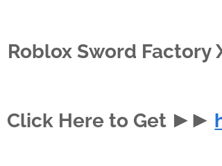 Sword Factory X Codes - Roblox