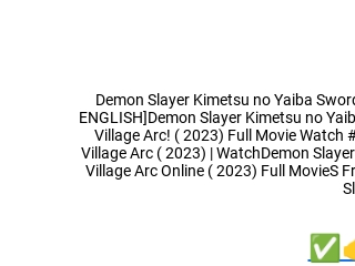 Where To Watch 'Demon Slayer: Kimetsu No Yaiba -To the