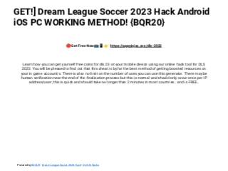 como hackear o dream league soccer 2023