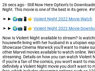 WATCH Violent Night FULLMOVIE FREE ONLINE 1080P1