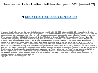 Roblox - RBLX Codes
