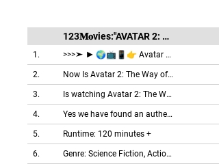 Avatar 123movies on sale