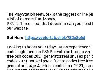 Psn card hot sale codes unused