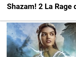 Regarder Shazam 2 La Rage des Dieux film complet streaming vf gratuit en  francais